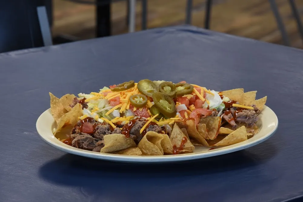 Loaded BBQ Nachos